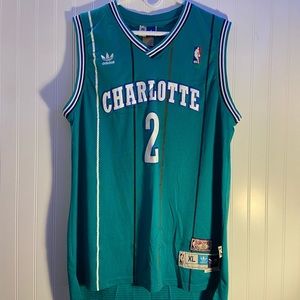 Vintage Charlotte Hornet Magic Johnson Jersey XL +2